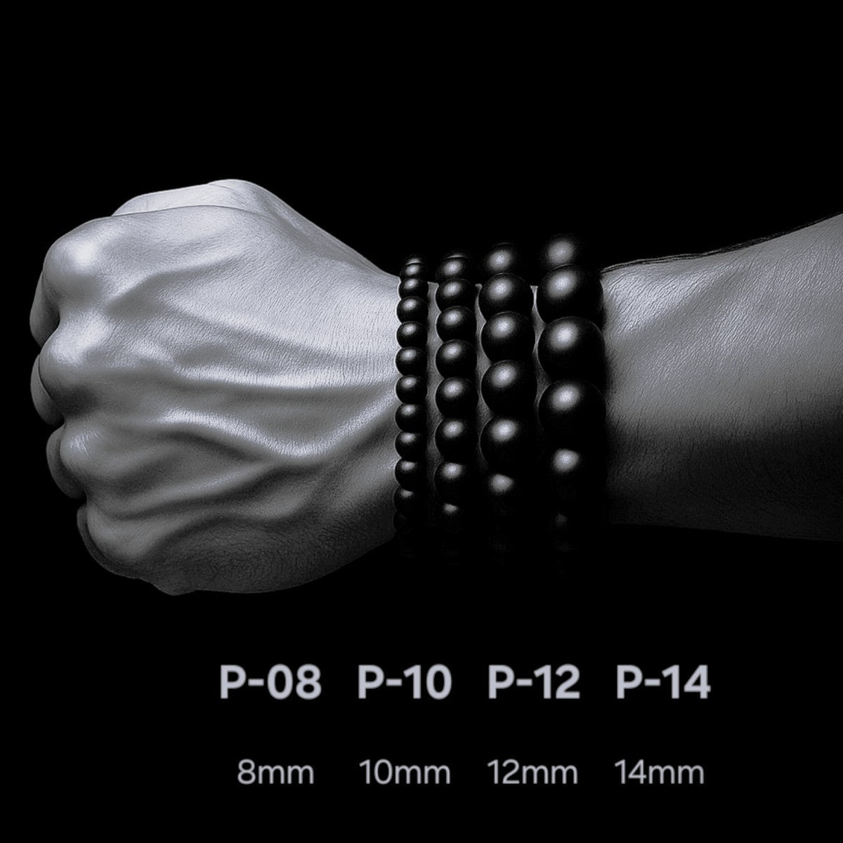 CASH BROTHERS P12 – Herrenarmband aus schwarzem Tigerauge, weißer Jade und zwei Geldrollen | SKULL ROYAL